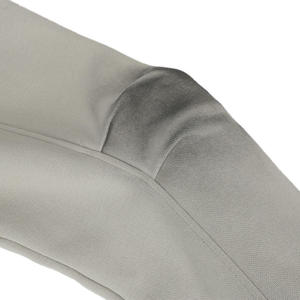 Sudadera con Capucha y Media Cremallera para Hombre, Talla Grande, Color Sólido, Felpa Francesa, Transpirable, Informal, para Otoño - Product Image 2