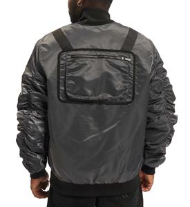 Chaqueta de vuelo de estilo informal ecológica para hombre, chaqueta Bomber de nailon para invierno de talla grande XXL para uso diario y viajes - Product Image 2