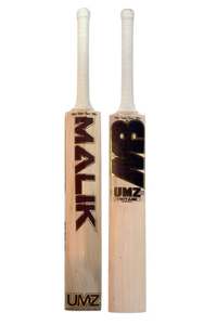 Batte de cricket Mb Malik Umz Vintage Classic 7 étoiles en saule anglais, légère et durable, avec housse anti-bulles offerte et feuille anti-usure pour une meilleure adhérence - Product Image 4