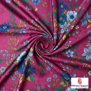 Fabricant de tissus en satin japonais imprimés, vêtements sur mesure, textiles de mariage, fournisseur en gros d'exportation - Product Image 3