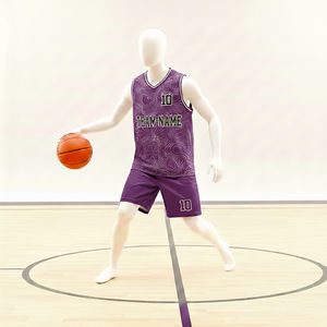 Conjunto de Uniforme de Baloncesto Unisex de Secado Rápido y Transpirable, Diseño Nuevo, Tela Antideslizante, Nombre del Equipo de Baloncesto Estadounidense - Product Image 1