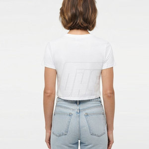 Camisetas Cortas para Mujer, Estilo Moderno, Casual, a la Moda, para Verano, Estilo Urbano - Product Image 4