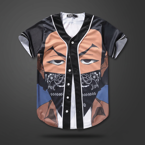 เสื้อเบสบอลแบบสั่งทำพิเศษ OEM ระบายอากาศได้ดี พิมพ์ลายแบบซับลิเมชั่น ไซส์ใหญ่ ลาย 3 มิติ โลโก้ด้านหน้า สำหรับทุกเพศ - Product Image 4