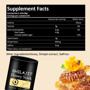 Bâtonnets de Shilajit Pur de l'Himalaya OEM ODM avec Miel Bio – Shilajit Original pour Booster l'Énergie et l'Immunité avec Plus de 85 Oligo-éléments - Product Image 5