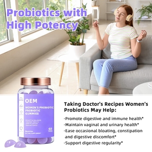 Nhà máy trực tiếp Womens Probiotics Gummies tiêu hóa cân bằng âm đạo sức khỏe miễn dịch hỗ trợ mềm nhai OEM ODM nhãn hiệu riêng - Product Image 3