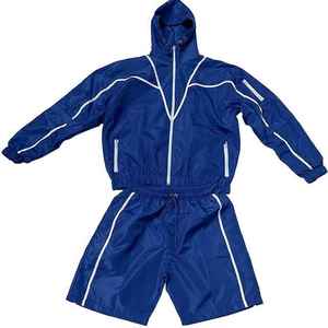 Conjunto Deportivo Personalizado 2025 para Hombre, Conjunto de Chaqueta Cortavientos con Media Cremallera y Pantalones Cortos para Correr y Entrenar, con Logotipo Personalizado - Product Image 4
