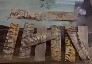 Plaque de corne de buffle naturelle de qualité supérieure pour manche de couteau – Matériau artisanal en corne polie, fabriqué à la main - Product Image 5