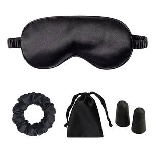 Nouveau design de masque pour les yeux en soie naturelle pour femmes, personnalisé, respectueux de la peau, masque pour les yeux en soie 2026 pour femmes, vente en ligne - Product Image 1