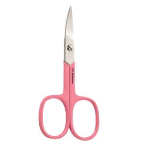 Ciseaux à ongles à poignée rose 4 "en acier inoxydable manucure pédicure et ciseaux à cuticules meilleure qualité ciseaux d'art des ongles - Product Image 1