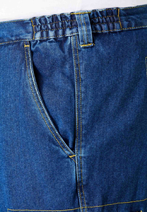 Premium Quality Denim Cargo Shorts Summer Fashion Streetwear 6 Pockets Jeans Shorts Cargo Denim Shorts - Product Image 5