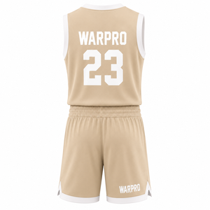 Warpro Elite ชุดเสื้อบาสเก็ตบอลแบบซับลิเมตชุดบาสเก็ตบอลแขนกุดและกางเกงขาสั้นแบบพรีเมี่ยม - Product Image 2