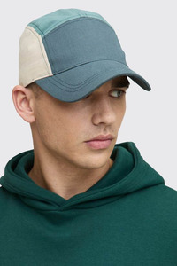 Casquette de baseball multipanneaux personnalisée en gros avec visière incurvée et sangle réglable, casquettes de baseball respirantes de qualité supérieure à 6 panneaux - Product Image 5