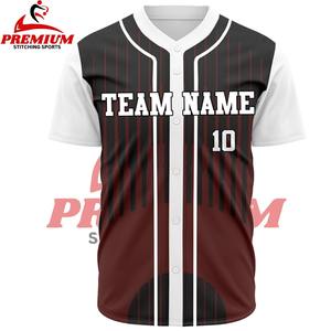 Uniforme de Béisbol Ligero de Alta Calidad, Unisex, con Logotipo Personalizado, Transpirable, de Secado Rápido, Precio Económico, Ropa Deportiva para Equipos OEM - Product Image 4