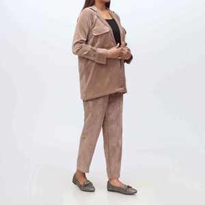 ชุด PW3006ผ้าลูกฟูกสีกากีผู้หญิง - Product Image 2