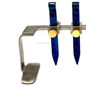 ชุดเครื่องมือวัดจมูกแบบดิจิตอล Davis Nasal Projectometer สำหรับการผ่าตัดข้อต่อและศัลยกรรมจมูก ทำจากสแตนเลส สีฟ้า - Product Image 2