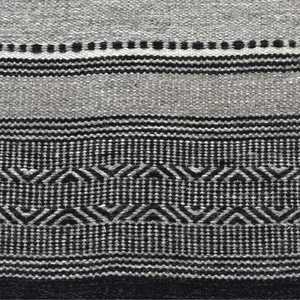 Modern Polyester Woven Loomed Striped Non Slip Eco Friendly Pet Friendly <b>Placemat</b> Easy Clean Rectangular Table Rug Multiple - Product Image 4