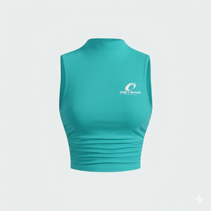 Ostriya Intl Último Estilo, Camiseta sin Mangas de Lona Tejida para Mujer, de Secado Rápido, Transpirable y Antiencogimiento, Colección de Verano, Ropa Deportiva Informal - Product Image 1