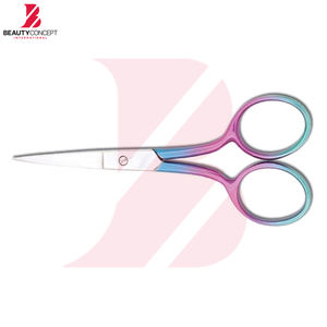 Ciseaux à cuticules professionnels en titane arc-en-ciel, outil de manucure et pédicure pour salon - Product Image 3