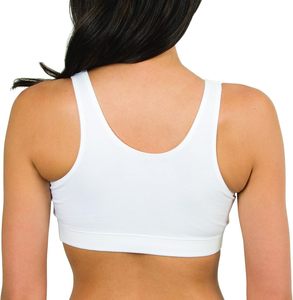 Women’s Wireless Sports Bra Seamless Yoga Top Comfort Ruched Front <b>Bralette</b> High Stretch Fitness Activewear 2026 - Product Image 4
