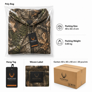 Gilet de chasse camouflage pour homme MEGAMAPLE, manches longues, softshell respirant, coupe-vent, polyester, décontracté, pour l'extérieur, été - Product Image 6