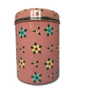 Exclusive Designer Enamel Finishing Metal <b>Tea</b> Container <b>Coffee</b> <b>And</b> <b>Tea</b> Storage <b>Jar</b> With Wooden Lid Sugar <b>Jars</b> Kitchen Utensils - Product Image 6