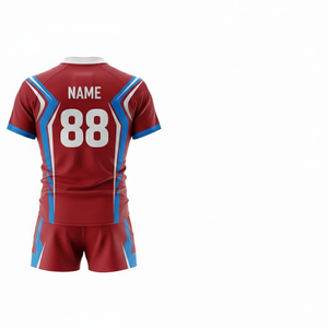 Uniforme de Rugby Sublimado Personalizado, Tela de Malla de Secado Rápido y Transpirable, Ropa Deportiva Unisex para Adultos, Nombre y Logotipo Personalizados - Product Image 3