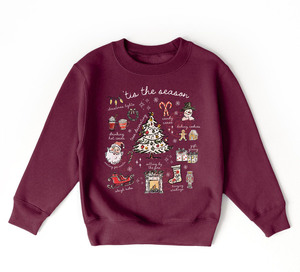 Women's Christmas Sweatshirt With Holiday Print Crew Neck Full Sleeve Knitted Cotton Winter Sweater - Product Image 6