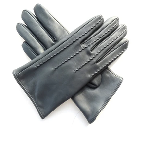 Gants de Dressage en Cuir Écologique pour Hommes à Écran Tactile – Élégants, Ajustement Slim, Haute Qualité, Idéaux pour l'Hiver, les Fêtes et le Quotidien - Product Image 1
