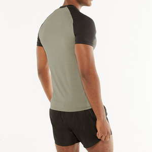 Conjunto Deportivo de Verano al por Mayor, 100% Algodón, Casual, Tallas Grandes, Pantalones Cortos, Estampado DGT, 2 Piezas, Manga Corta, para Hombre - Product Image 3