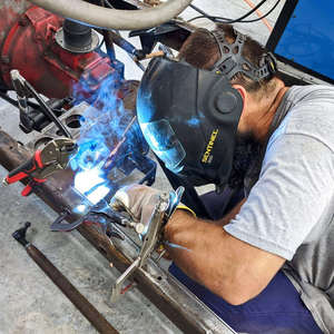 Gants de travail en cuir Tig Safety - Product Image 3