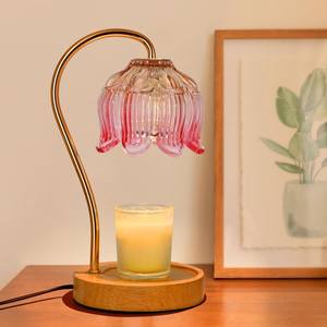 Electric Candle Warmer with Glass Jar Scented Candle Holder for Indoor Aromatherapy Tabletop Use Candle Warmer Lamp - Product Image 4
