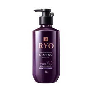Shampooing Professionnel Anti-Pelliculaire et Repousse des Cheveux Ryo Jayang 9ex à Base de Plantes Biologiques 400ml pour Cuir Chevelu Gras – Soin 21 Jours - Product Image 1