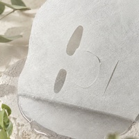 Masque facial en tissu uni Y245 Lenzing TENCEL 40 g/m² en Lyocell autrichien à haute absorption, substrat de masque sec pour soins intensifs