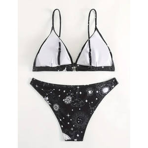 Conjunto de Bikini Sublimado para Mujer, Venta Caliente, Nuevo Diseño, Tallas para Adultos, Transpirable, Hecho a Medida - Product Image 3