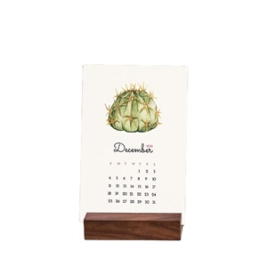 Exhibidores de Tarjetas con Números en Color Madera Natural, Hechos de Madera Dura, para Exhibición en Tiendas, Escritorios y Promociones - Product Image 6