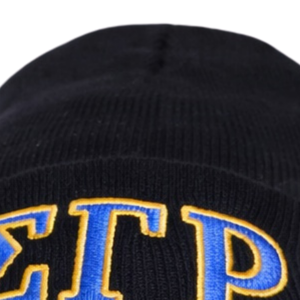 Sigma Gamma Rho Beanie Hat Women Embroidery Knit Cap Warm Winter Skull Cap Casual Stylish Fit - Product Image 5