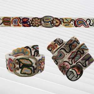 Cinturón bordado premium a precio económico, elegante cinturón de cintura para mujer, ideal para vestidos sari y uso festivo, de M/S SHAAD HANDICRAFTS - Product Image 4