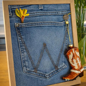 Mini billetera ligera de mezclilla, monedero compacto, tarjetero de mezclilla, organizador de bolsillo pequeño para guardar dinero, billetera para uso diario - Product Image 6