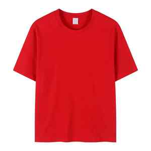 เสื้อยืดแขนสั้นทรงโอเวอร์ไซส์ผ้าหนาพิมพ์ลาย 3 มิติ แบบสกรีนสั่งทำพิเศษ แบรนด์ของคุณเอง ผ้าฝ้าย 100% - Product Image 1