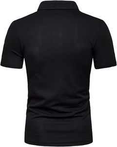 เสื้อโปโลผู้ชายผ้าฝ้ายปักโลโก้ตามสั่ง ขายส่ง เสื้อโปโลแขนสั้นลำลองคุณภาพสูง เสื้อปักโลโก้แบบเรียบ - Product Image 3
