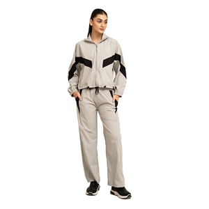 Chaqueta Cortavientos Urbana para Mujer, Ligera, Resistente al Viento y al Agua, con Capucha, Informal, para Exteriores, Moda Urbana, OEM ODM - Product Image 4