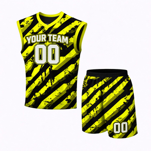 Maillot et short de sport pour homme, taille plus, séchage rapide, antibactérien, imprimé numérique, hiver, 100% polyester - Product Image 4