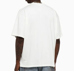 T-shirt en coton personnalisé de haute qualité, tissu doux et confortable, impression de logo OEM, vêtements décontractés, vente en gros - Product Image 2