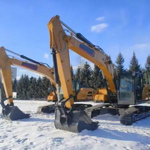Industrial Used 3 Ton Yellow Tracked Digger with Steel Undercarriage and Wide View Safety Cabin for Mining Tasks - Product Image 2