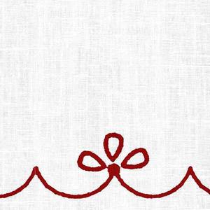 Camino de Mesa 100% Algodón con Hermoso Diseño Bordado, Color Blanco, a Precio Accesible - Product Image 5