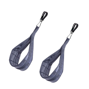 Sangles abdominales rembourrées en polyester/nylon pour exercices de renforcement du tronc et des jambes, équipement de fitness, prix abordable, respirantes - Product Image 2