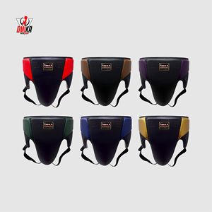 Protège-entrejambe de boxe OMIKA INTERNATIONAL Pro - Protection en cuir résistant aux chocs, coupe MMA, mousse haute densité, emballage personnalisé avec logo - Product Image 5