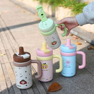 750ml Insulated Handle 316 Stainless Steel Thermos Cup for <b>Women</b> with Straw - Product Image 5