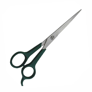 Ciseaux de barbier professionnels avec manche en plastique personnalisable, durables, pour la coupe de cheveux à domicile et en salon - Product Image 1