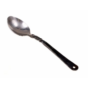 Custom Handmade High Quality Stainless Steel Medieval Look 3-Piece Cutlery Set New Finished Spoon Fork with leather Cover - Product Image 3